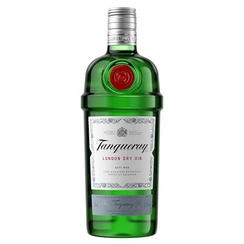 Tanqueray, London Dry Herbal 750 ml, Ginebra Artesanal, 4 Destilaciones, Suave