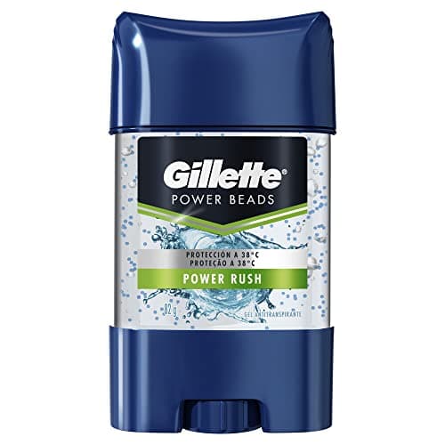 Gillette Gel Antitranspirante Power Beads Power Rush 82 g