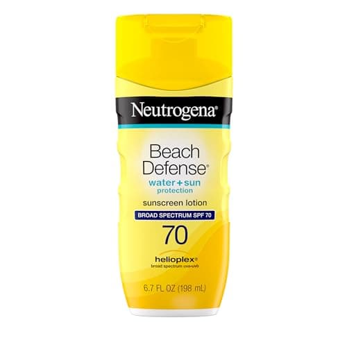 NEUTRÓGENA | Bloqueador Protector Solar 70 SPF Solar Beach Defense | Resistente al Agua | Loción