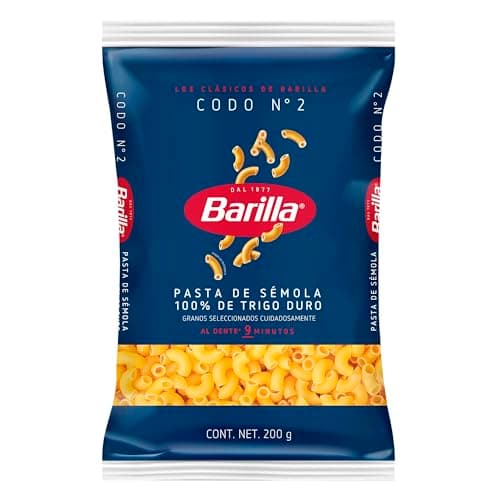 Barilla Sopa de Codo No.2 200 g