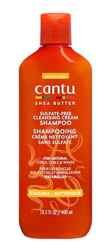 Cantu Shea Butter for Natural Hair Sulfate-Free Cleansing Cream Shampoo, 13.5 Ounce by Cantu