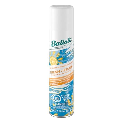 Batiste Shampoo en Seco Fresh 200 ml. Refresca el Pelo Sin Usar Agua