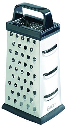 Ekco | Rallador de 4 Lados Classic Acero Inoxidable Base Antideslizante