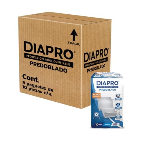 Diapro Pañal Predoblado Gel para Incontinencia