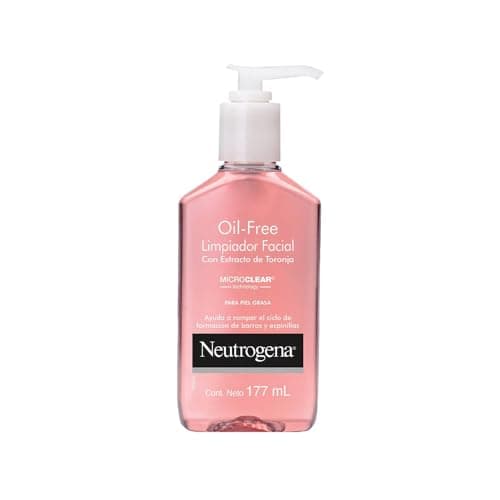 Gel Limpiador Facial Neutrogena Oil Free 177 ml