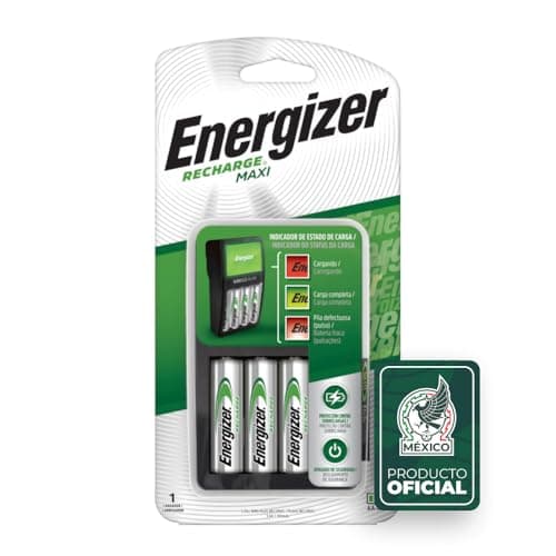 Energizer CHVCM3-US Pilas Recargables, Capacidad 4 Pilas