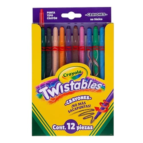 Crayola 12 Crayones Twistables