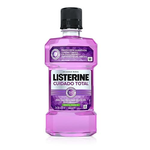 LISTERINE Enjuague Bucal Cuidado Total 500 ml