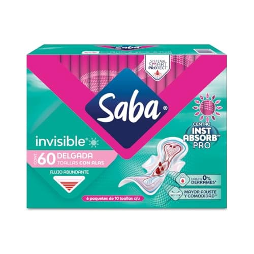 Saba, Toallas Femeninas Invisible Buenos Días
