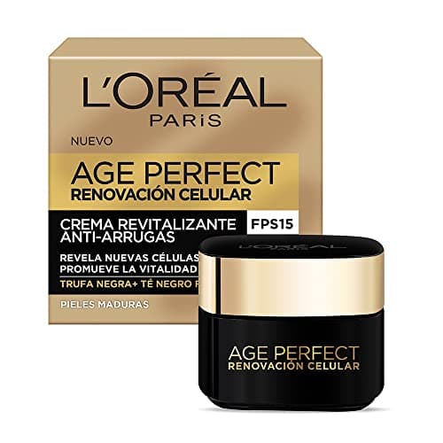 L'Oreal Paris, Crema De Día Anti-Arrugas Age Perfect Renovación Celular, 50Ml