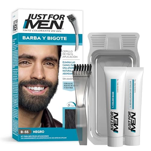 Just For Men Tinte Colorante en Gel para Barba y Bigote