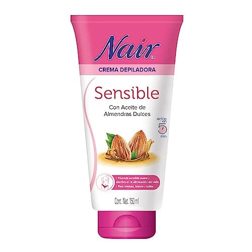 Nair Crema Depiladora Corporal Piel Sensible 150 ml Probada por Dermatólogos