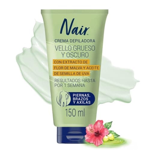 Nair Crema Depiladora Corporal Vello Grueso y Oscuro 150 ml. Probada por Dermatólogos