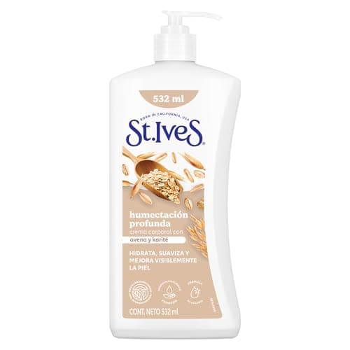 St. Ives Crema Corporal Avena y Karité para una humectación profunda