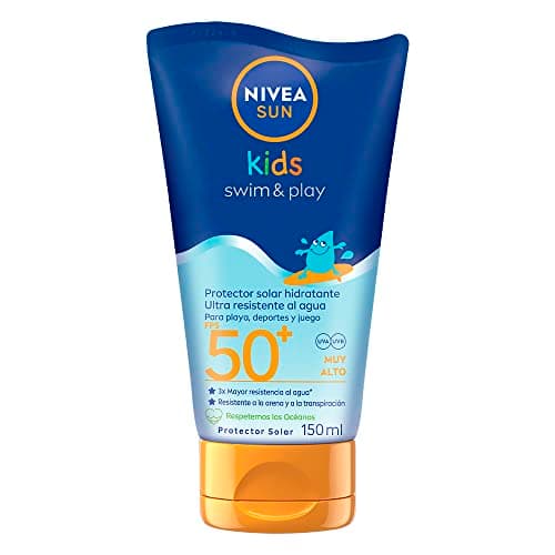 Protector Solar Corporal NIVEA SUN Kids Protect & Care FPS 50+ 150Ml. Protección Inmediata Y