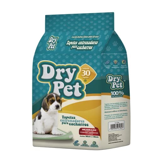 Dry Pet Tapete Entrenador para Perro de 30 Piezas