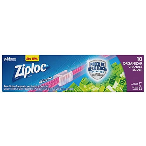 Ziploc Bolsas Plásticas Reutilizables