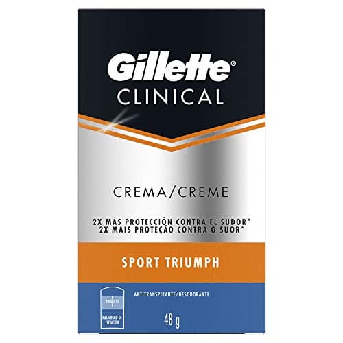 Gillette Crema Antitranspirante Clinical Sport Triumph 48 g