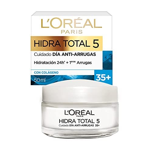 L'Oreal Paris, Crema De Día Anti Arrugas Hidra Total 5 Con Colágeno, 50Ml