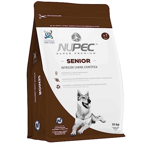 Nupec croquetas para Perros, Senior, presentación de 15 kg.