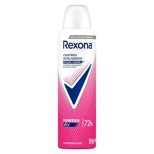 Rexona Antitranspirante Powder Dry En Aerosol Para Dama 150 ml, Pack of 1