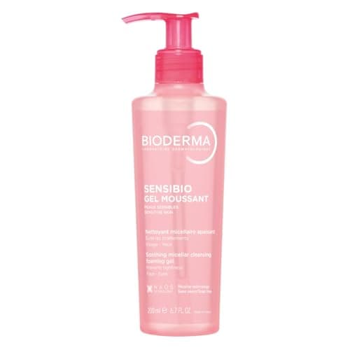 BIODERMA, Limpiador Facial, Sensibio Gel Moussant Micelar para Piel Sensible, Hidratación al