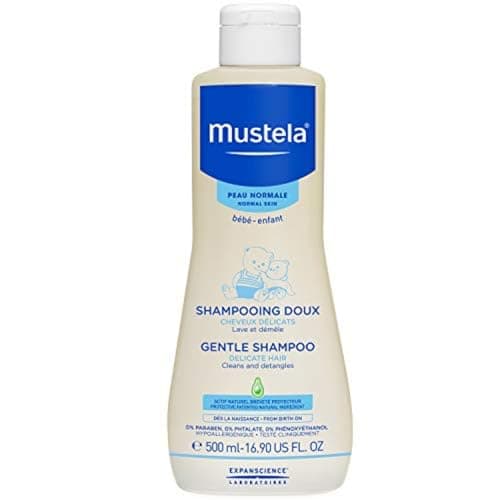 Mustela Shampoo para Bebé, Suave, Piel Normal, 500ml