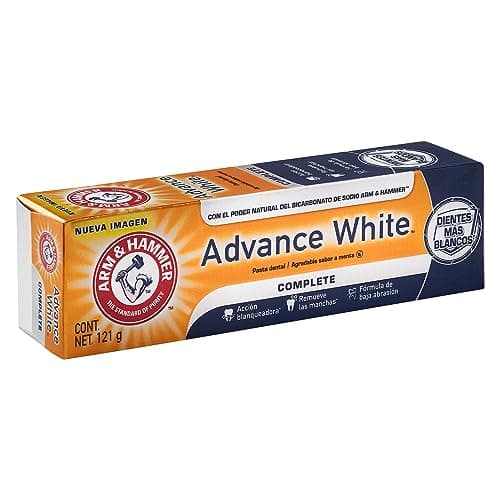 Arm & Hammer Pasta Dental Advance White Complete 121 g. Acción Blanqueadora que Remueve las Manchas