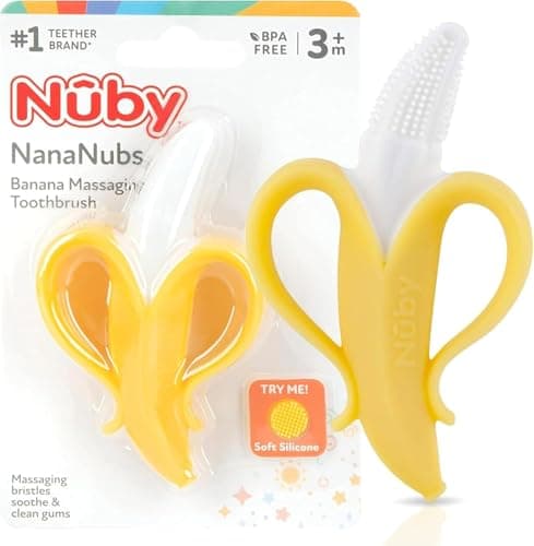 Nuby MORDEDERA FORMA DE PLATANITO MARCA NUBY
