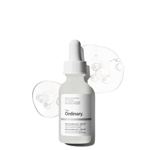The Ordinary Niacinamide 10% + Zinc 1%, Suero para Imperfecciones con Niacinamida — Suero que unifica el tono, suaviza e ilumina. Ideal para pieles con tendencia a los brotes, 30ml
