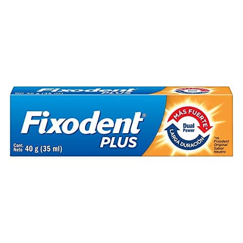 Fixodent Pasta Adhesiva para Denturas Plus Dual Power 35 ml