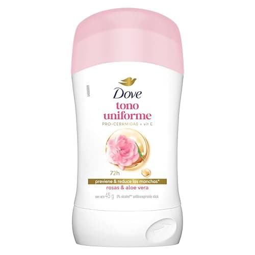 Dove Desodorante Antitranspirante para Mujer Tono Uniforme Rosas en Barra 45 g