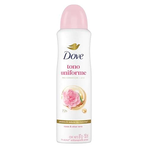 Dove Tono Uniforme Rosas Antitranspirante en Aerosol 150 ml