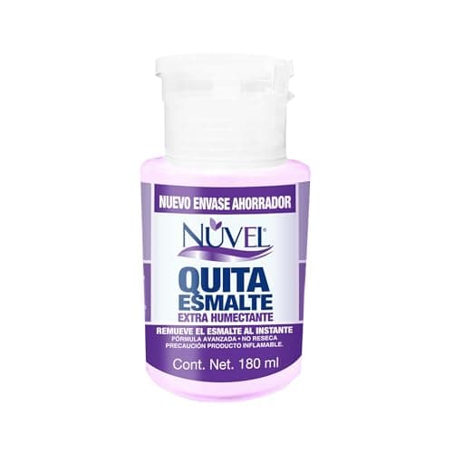 Nuvel Quita Esmalte Extra Humectante para Uñas Frágiles