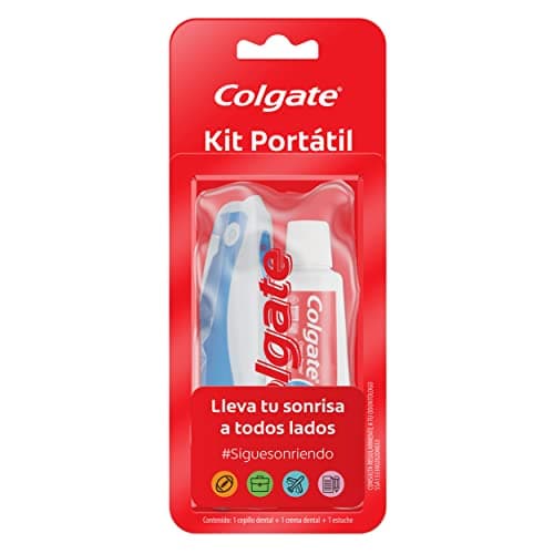 Colgate Kit Portátil 2 Piezas Pasta Y Cepillo Dental