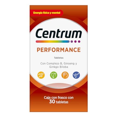 Centrum Multivitamínico Performance Frasco con 30 tabletas