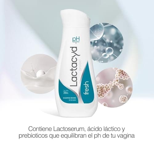 Lactacyd Fresh - Shampoo Íntimo de Uso Diario, 200 ml