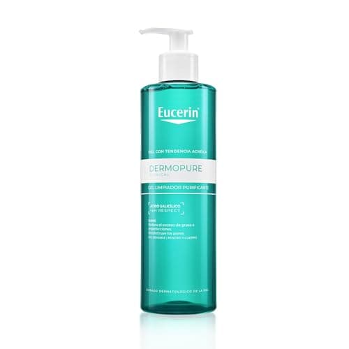 Eucerin Gel Limpiador Facial Piel Grasa Imperfecciones, 400Ml