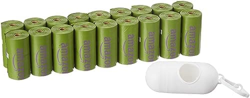 Amazon Basics - Bolsas para excremento de perro