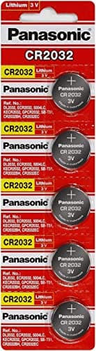 Panasonic Pila Tipo Moneda Modelo CR-2032PM/5B, Rojo