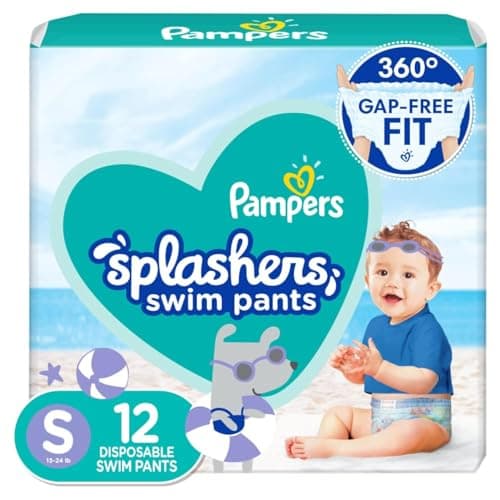 Pampers Splashers Pañales de Natación Talla S