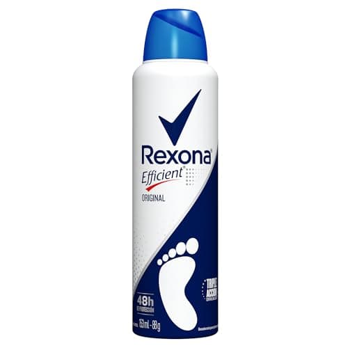 Rexona Efficient Desodorante Original en Aerosol para Pies Combate el Mal Olor 88 g