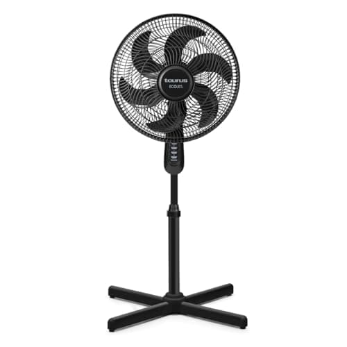 TAURUS UNIVERSE | Ventilador de Pedestal 16 Pulgadas Silencioso | ECOJET | 30% Más Aire y Mayor