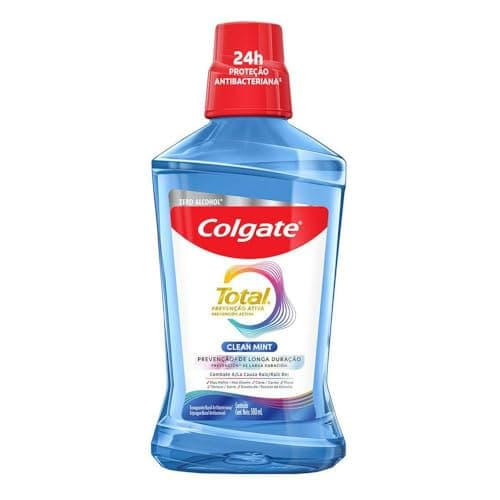 Colgate Enjuague Bucal Total Clean Mint 500 ml