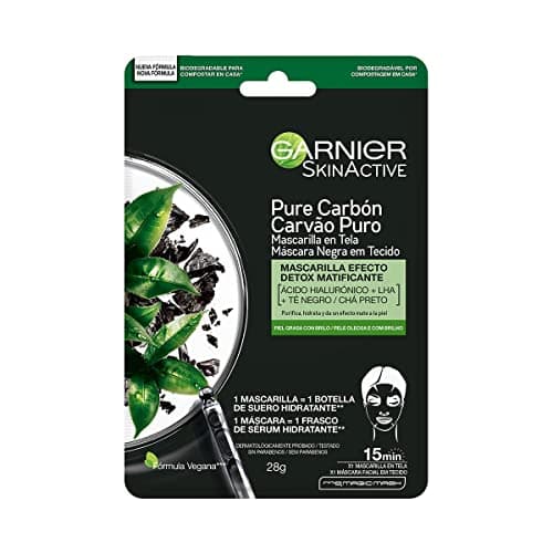 Mascarilla Garnier Skin Naturals Piel Grasa