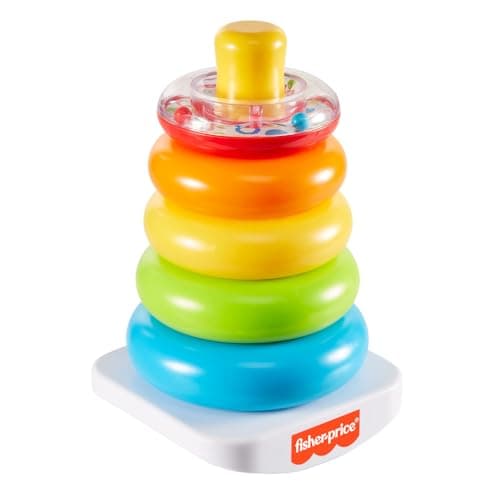 Fisher-Price Juguete para Bebés Pila De Aritos para bebés de 6 Meses en adelante