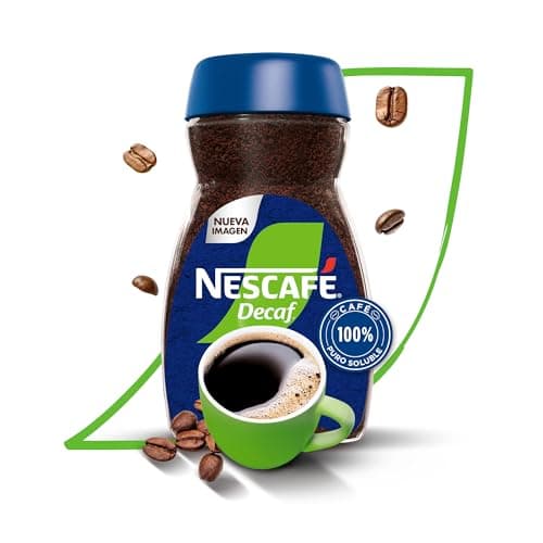 Nescafé Decaf Café 100% Puro Soluble Descafeinado Frasco de 120g