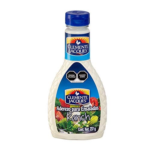 Clemente Jacques, Aderezo para Ensaladas Estilo Rancho, 237 ml, 237 mililitros
