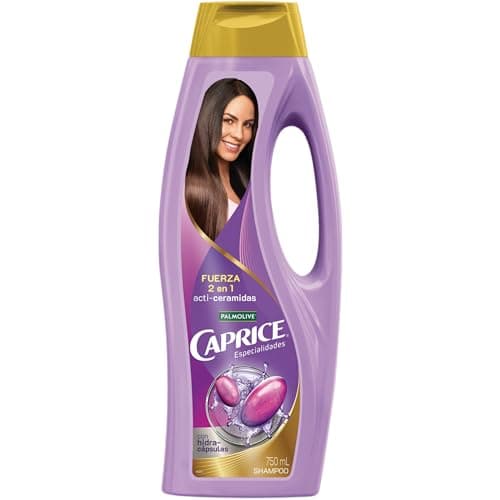 Caprice Shampoo Especialidades Acti-Ceramidas 2 en 1 750 ml. Fórmula Avanzada