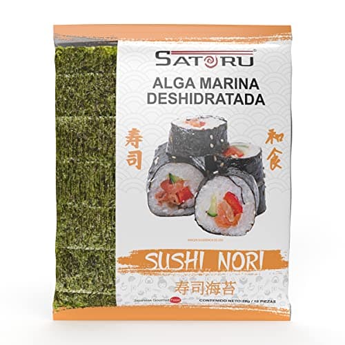 Satoru Alga Marina Nori Para Sushi